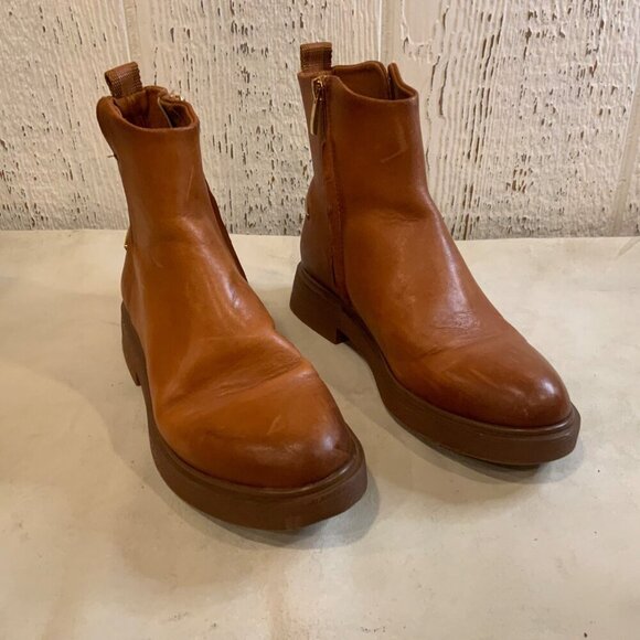 Franco Sarto Women's Bealy Ankle Bool Black size 6 Leather w/rubber sole - Picture 16 of 16